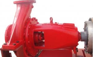 China Horizontal single stage , side suction top discharge centrifugal fire pump on sale