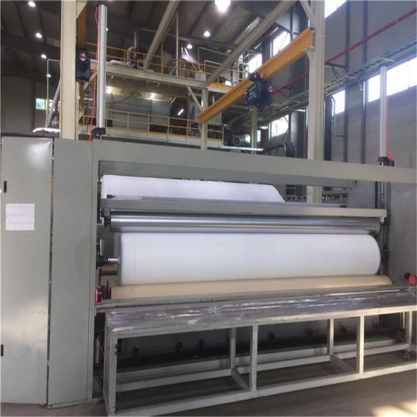 Buy Compact Construction Spunbond Nonwoven Machine , Non Woven Shopping Bag Making Machine at wholesale prices