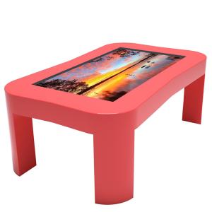 TFT Multitouch Drafting Table 43Inch Smart Touch Screen Table 240V