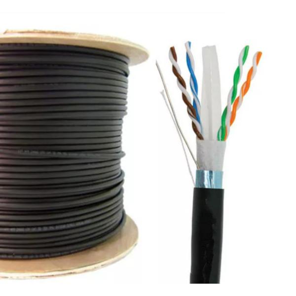 Outdoor Unshielded Cat6 Lan Cable 4 Pairs Twisted Network Cable