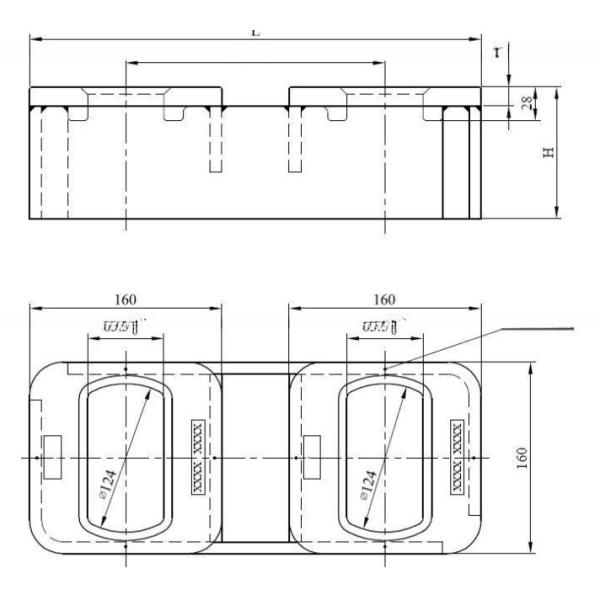 ACE Professional Supply Casting Steel Double Container Raised Foundation Socket for DNV GL Certified Shipping Container