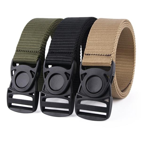 Leisure 1.5in Police Waist Strap Belt Nylon Polyester 3.8cm Canvas