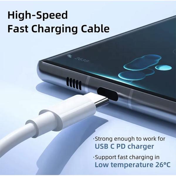 High Quality Fast Charging 60w 100w Type C to Type C PD Data Charger Cable
