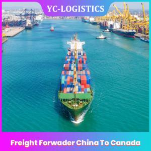 Quality EXW DDU Freight Forwarder China To Canada 24h Online Collect Service for sale