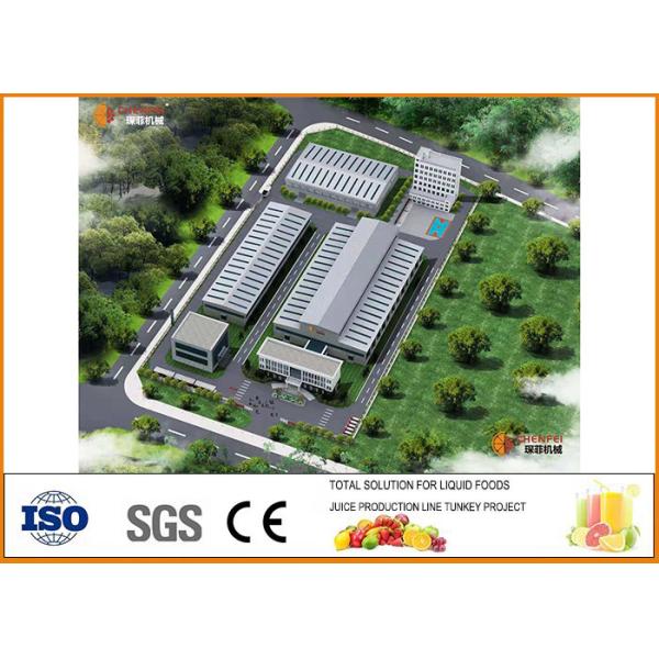 Turnkey Pineapple juice Processing Line 10T/H Capacity CFM-B-02-10T