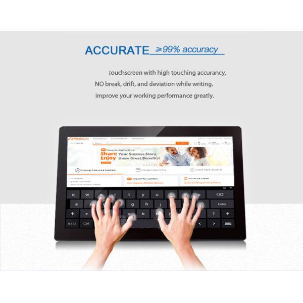 32 Inch Wall Mount Interactive Displays All In One Touch Screen PC