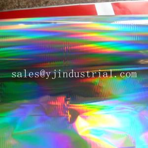 Quality High quality PET holographic lamiantion film &transfer film with seamless rainbow pattern for sale