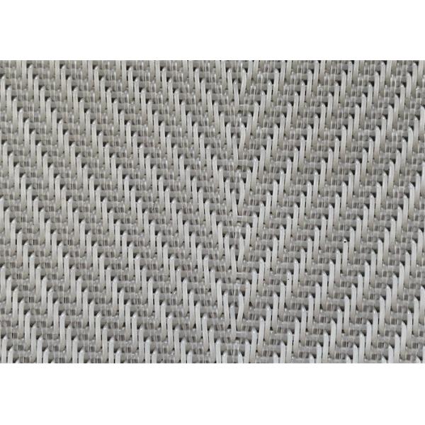 Steel Clamp Interface Polyester Sludge Dewatering Belt For Filtered Sludge Antiwear