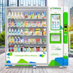 Amusement Automatic Beverage Beer Box Snack Vending Machine Mumbai With Robot