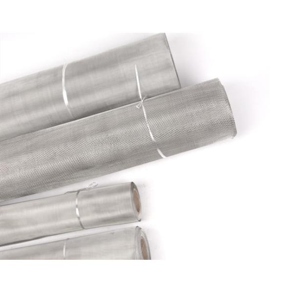 0.02mm Dia 10m Length Window Screen Wire Mesh SS316 Plain Woven