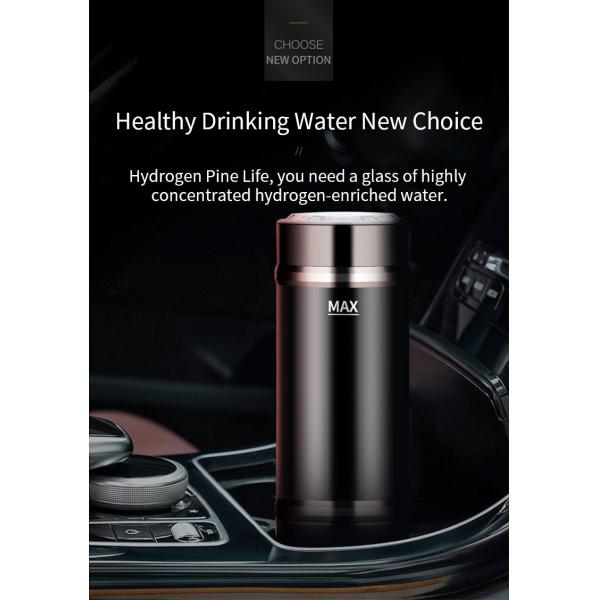 healthy hydrogen ionizer h2 bottle 350ml
