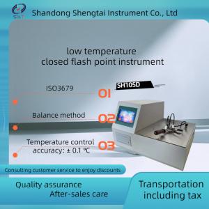 China SH105D balance method low-temperature closed flash point tester for closed flash point detection of paints and paints on sale