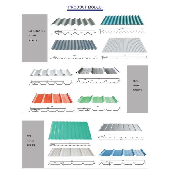 SGCC Waterproof Building High Strength Trapezoidal Type Corrugated Galvanized Steel Roofing Sheet with SIRM Certificate