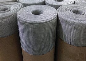 Mosquito Proof Aluminium Woven Wire Mesh High Temperature Performance