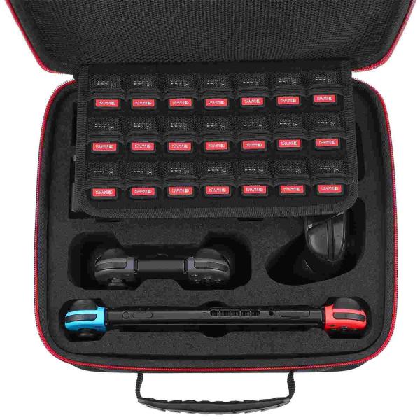 Zipper closed EVA Travel Case For Nintendo Switch Console