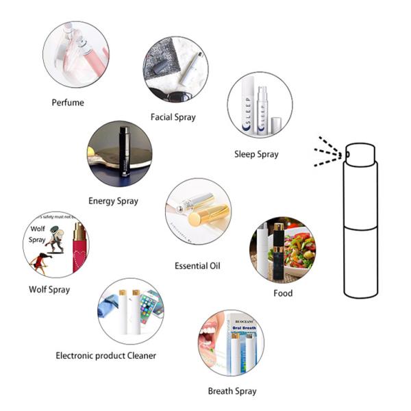 8ml 10ml 15ml 20ml facial mist spray bottle refillable perfume atomizer