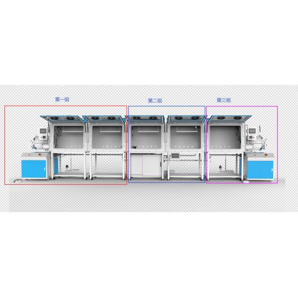 Customization - Three Systems, Three Sides And Five Connected VGB-6-JF3Ⅴ Inert Atmosphere Circulating Glove Box