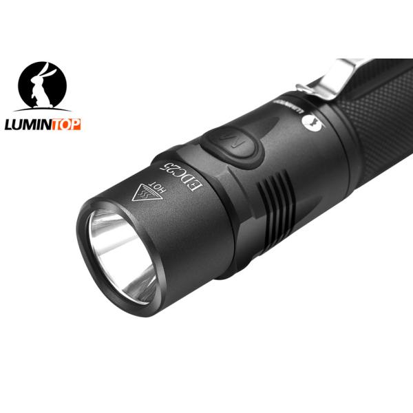 USB Rechargeable Tactical LED Flashlight For Self Defense / Outdoor