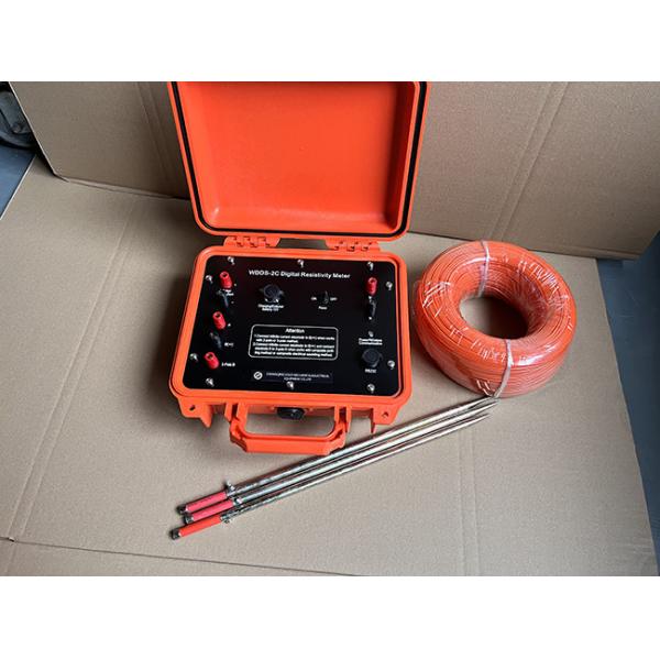 Small Electrical Geophysical Resistivity Meter For Groundwater Light Weight