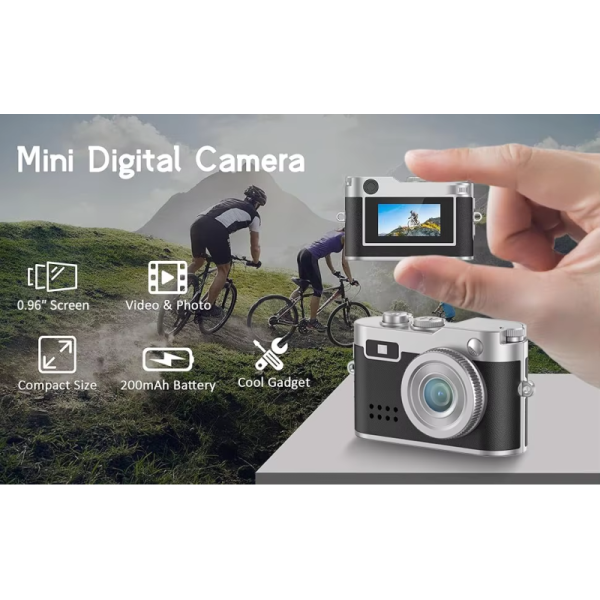 Mini Digital Camera For Instant Sharing Photos 0.96nch Screen DC26 Mini Camera