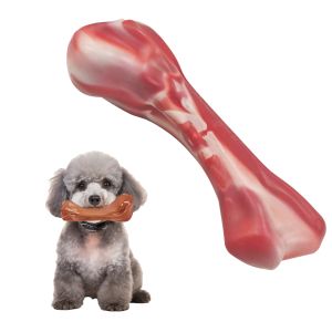 Quality Eco Friendly Indestructible Dog Bone TPR Dog Bones For Aggressive Chewers for sale