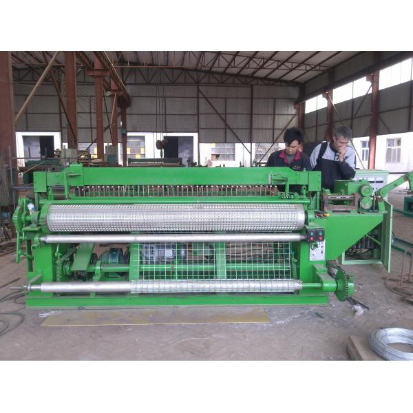 Safe Full Automatic Welded Wire Mesh Machine For 1 Inch - 4 Inch Mesh Size