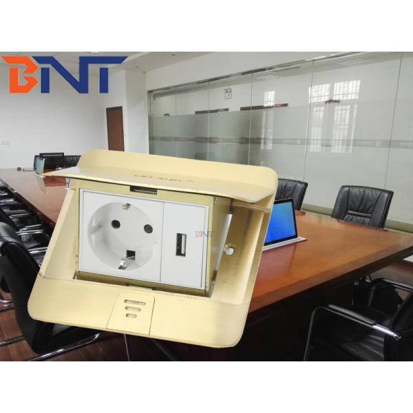 usb connector waterproof design copper floor socket
