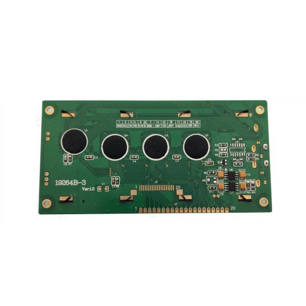 4.3 Inch STN Blue Lcd Display Module , 192x64 Dots Driving IC KS0107/KS0108