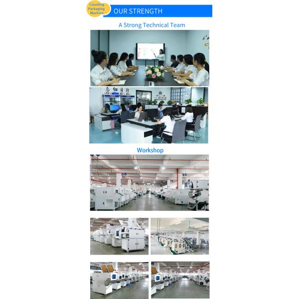 Automatic Bag Counting Packing Machine for Large Quantity Part Packing Easy Operation