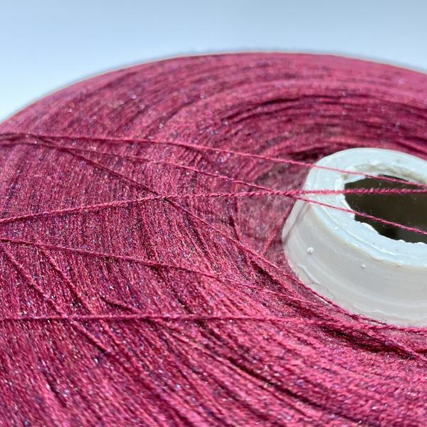 Crystal Core Spun Yarn 2/48NM Viscose Nylon 100 Colors