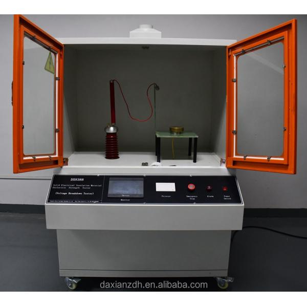 ASTM D149 Solid State Voltage Breakdown Tester Lab Rubber Test Equipment