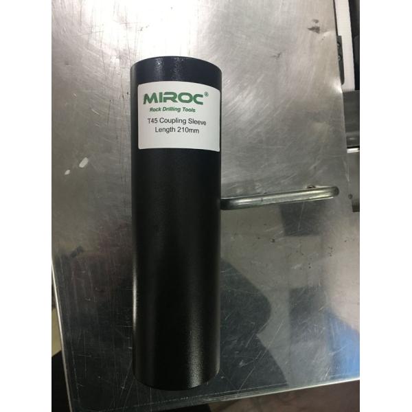 T45 Length 210mm Standard Coupling Sleeves For Underground Mining Drilling Tools