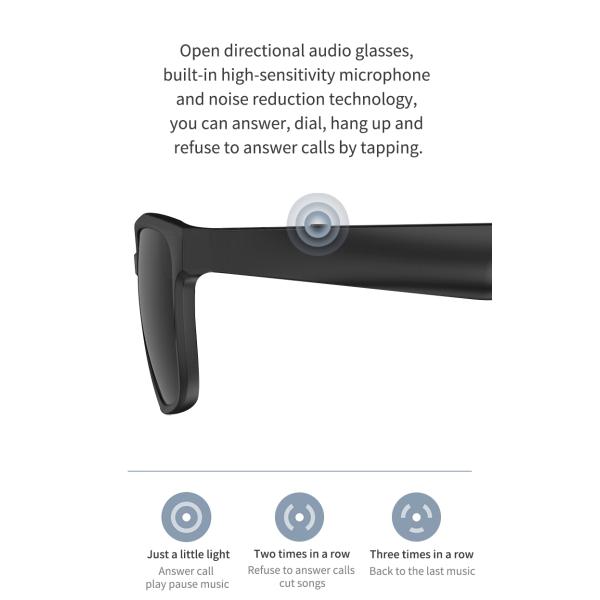 Unisex Nylon IXP4 Wireless Sunglasses With Earphones Bluetooth Goggles