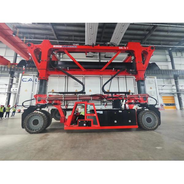 60T Shipping Industrial Straddle Carrier System For Oversized Loads