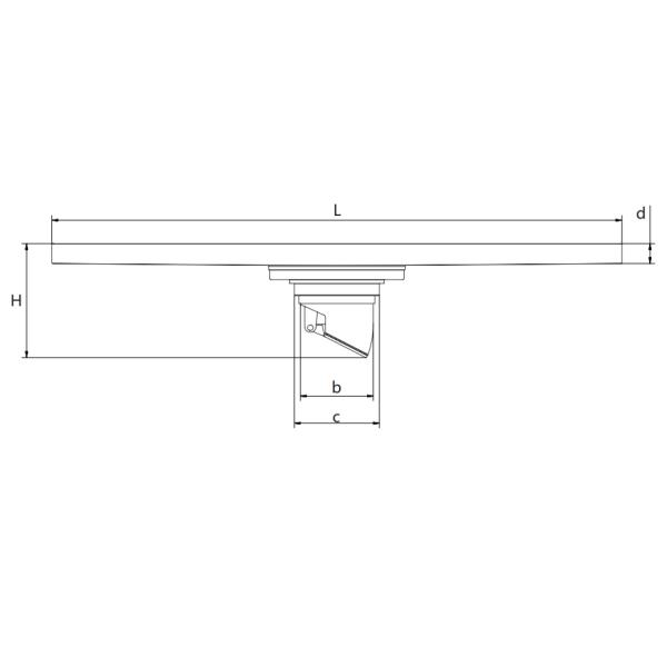 Rectangular Shower Floor Drain