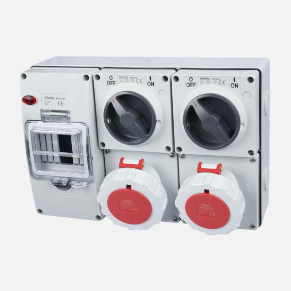 IP65 PC Electrical Junction Box Outdoor Random Combination Anti Corrosion