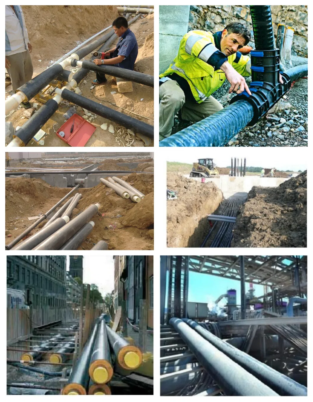 PERT / PEX Polyurethane Foam Insulation Pipe Making Machine