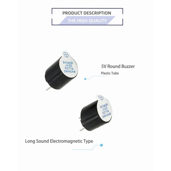 Electromagnetic Security ABS Electronic Alarm Buzzer Long Sound