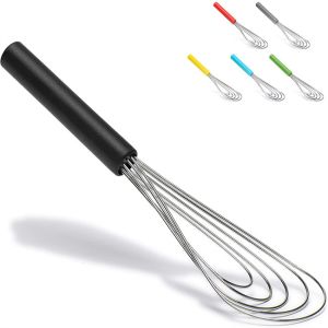 10 Heads Kitchen Utensils Whisk Multifunctional Chrome Plated SS Material