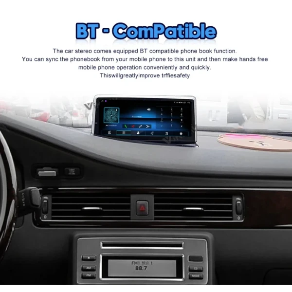 Viknav Car Radio For Volvo S80 V70 (2004-2011) 8.8 inch Built in Carplay GPS Navigation Multimedia Player Touch Screen