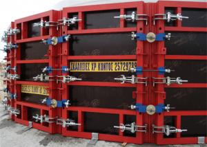 Quality Painted Concrete Slab Formwork Systems Circular Column Formwork High Turnover Frequency for sale