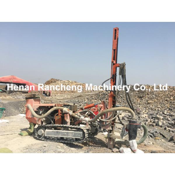 Hydraulic Crawler DTH Drilling Rig Machine 61HP Diesel Engine 40m Bore Depth