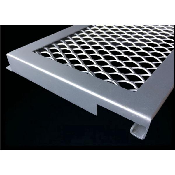 Expanded Type Decoration Aluminum Mesh Panel For Facade Cladding System 600X1000