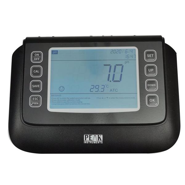 Multiparameter LCD Screen Precise pH mV Dissolved Oxygen Meter for Temperature Compensation