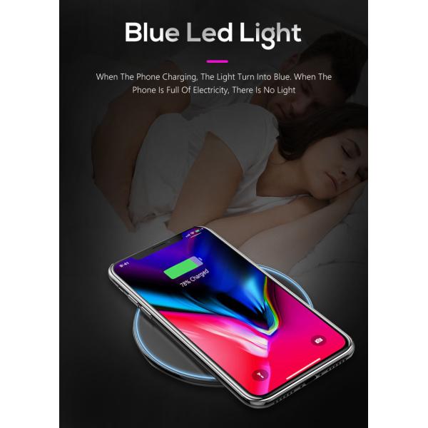 QI Enabled Wireless Charger Metal Case