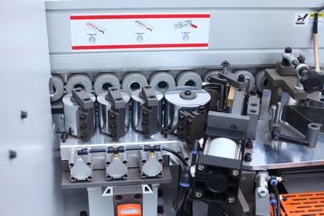 Contour Automatic Edge Banding Machines With Groove Cutting Laminate Edging Machine