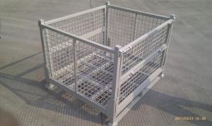 China Logistic Container Suppliers, all Quality  / Wire Container For Warehouse Use Steel Container Cage for Warehouse Storage on sale