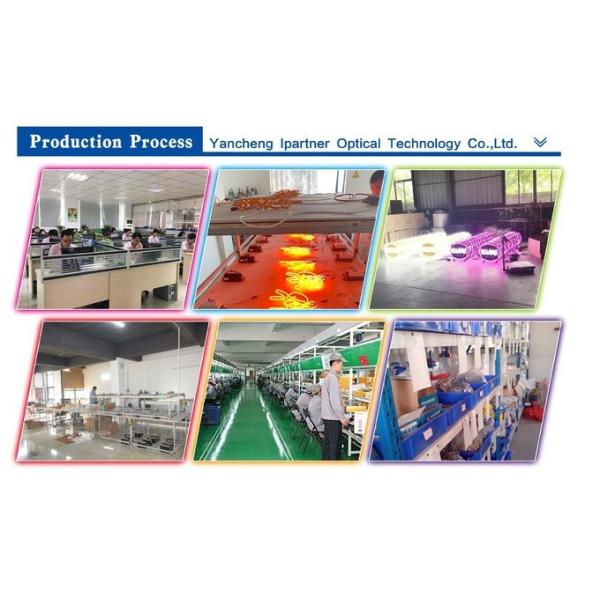 19 11/16 X 25 3/8" Digital Wall Mounted Neon Signs Open Business Hours Customize Neon LED Signs