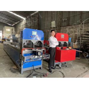 China Multifunctional Hydraulic CNC Tube Punching Machine 50T Pressure on sale