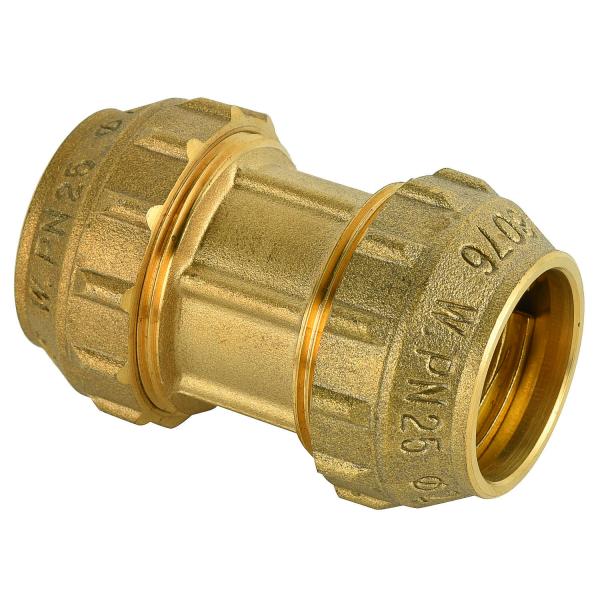 Custom pumping brass compression forging tee connector fittings for pe pipe fittings